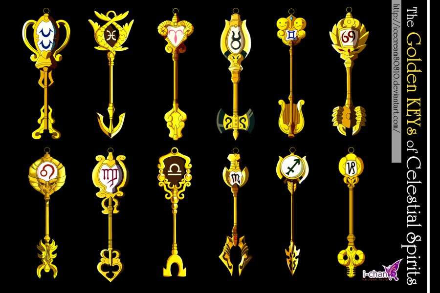 Golden keys.