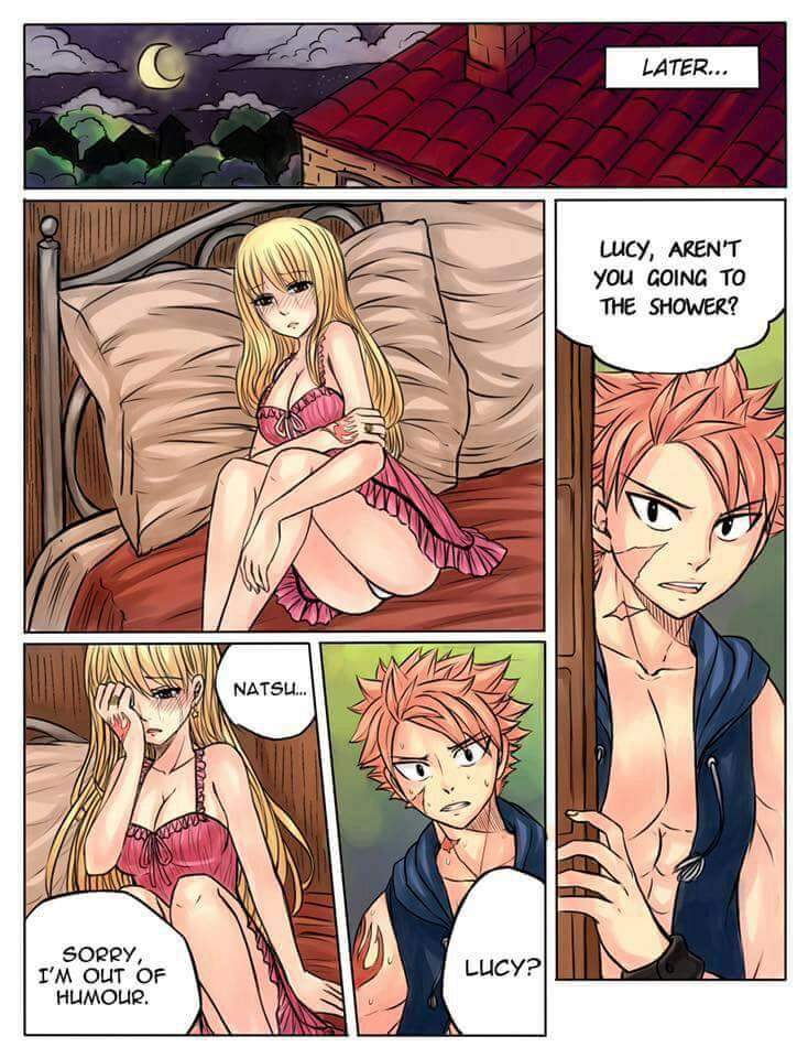 Natsu and lucy.