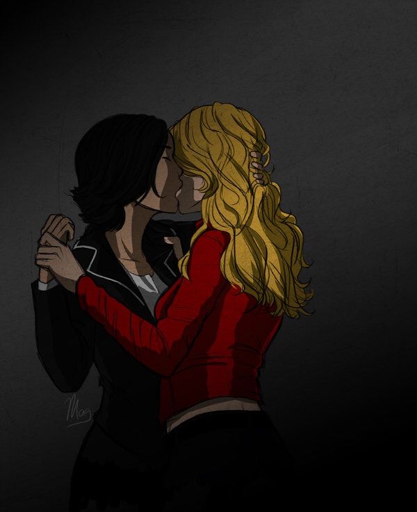 captain swan kiss fan art