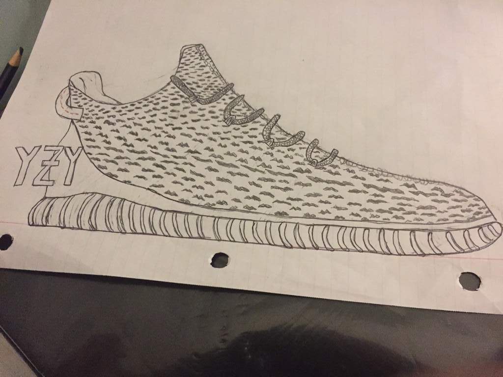 yeezys drawings