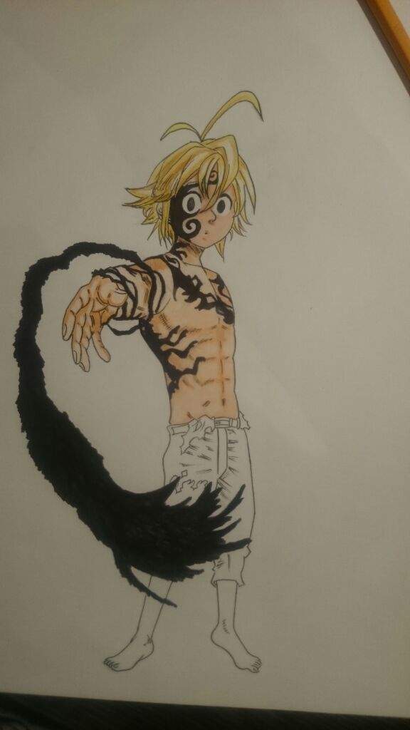 Dibujo Meliodas Nanatsu no Taizai | •Anime• Amino