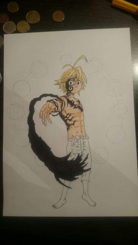 Dibujo Meliodas Nanatsu no Taizai | •Anime• Amino