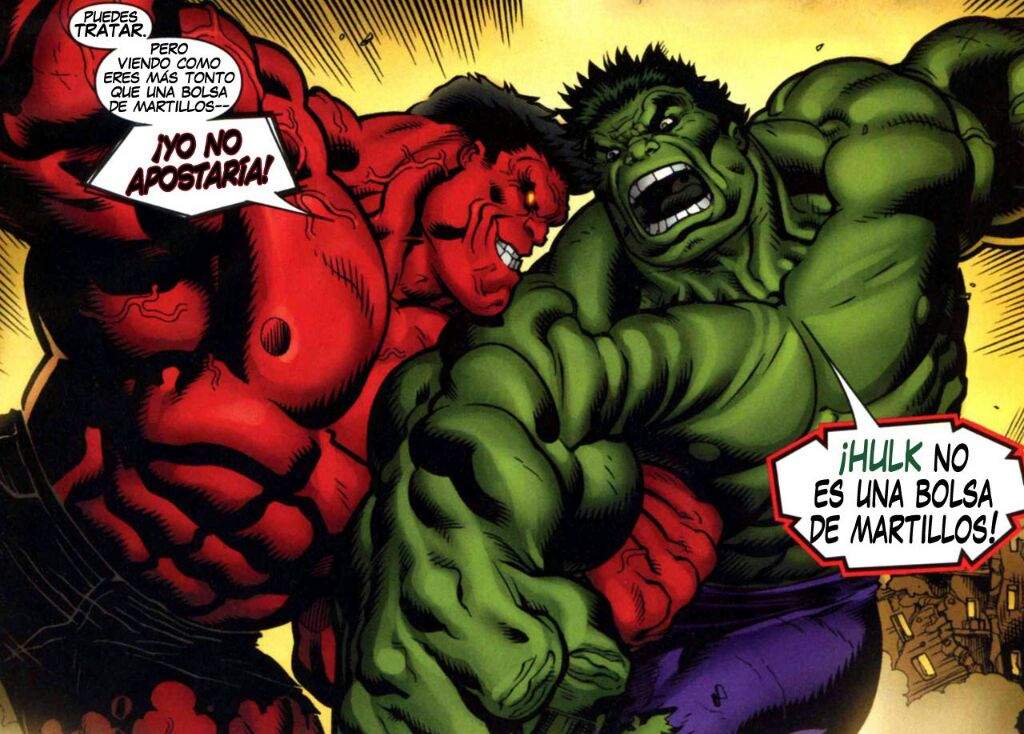 Hulk Vs Hulk Rojo Comics Amino