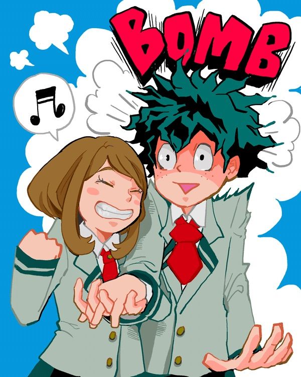 Izuku X Ochako 