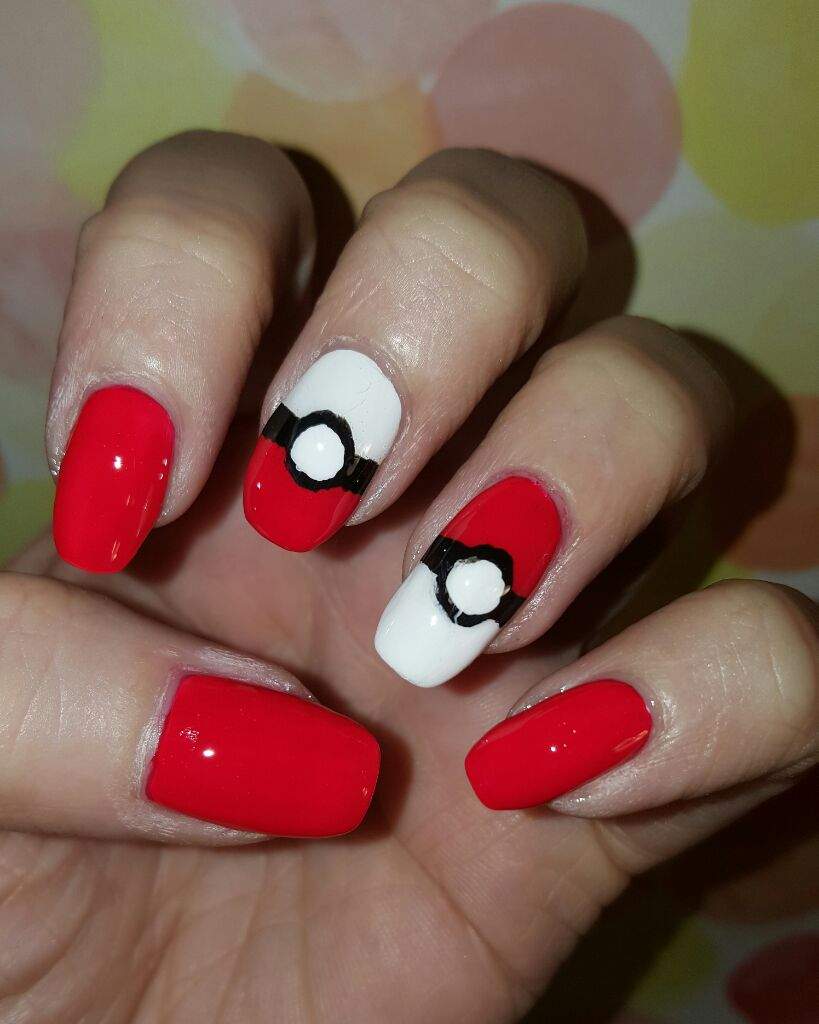 Pokemon Nails Nail Art Amino