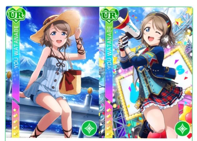 Aqours Ultra Rare Cards | Anime Amino
