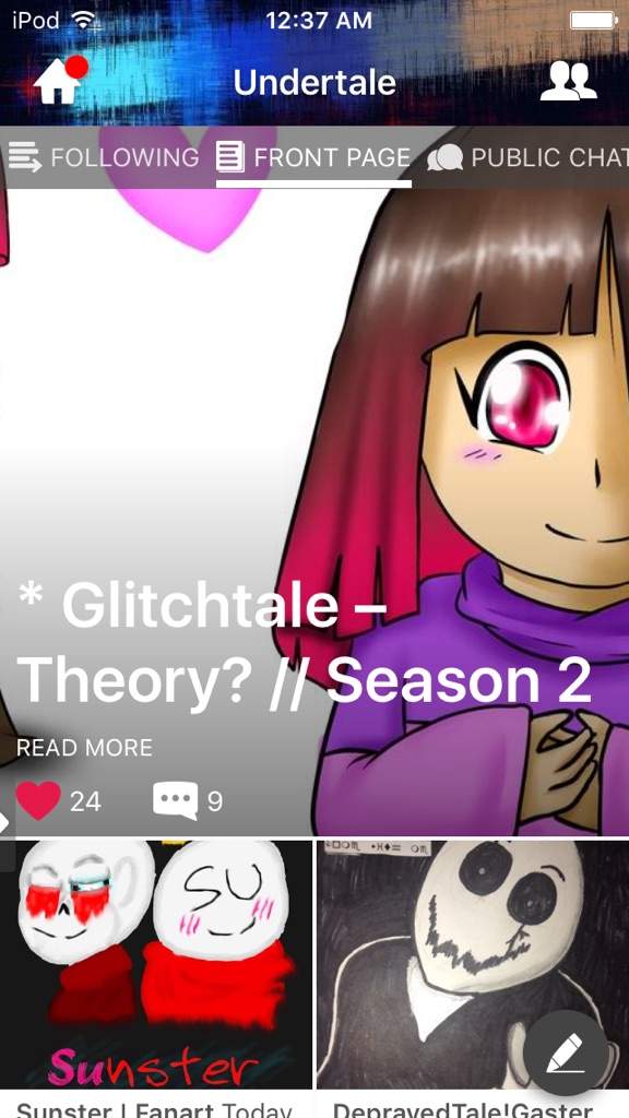 * Glitchtale – Theory? // Season 2 | Undertale Amino