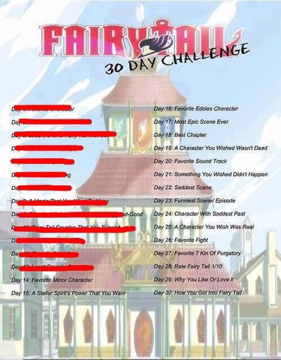 Fairy Tail 30 Day Challenge Day 15 Anime Amino