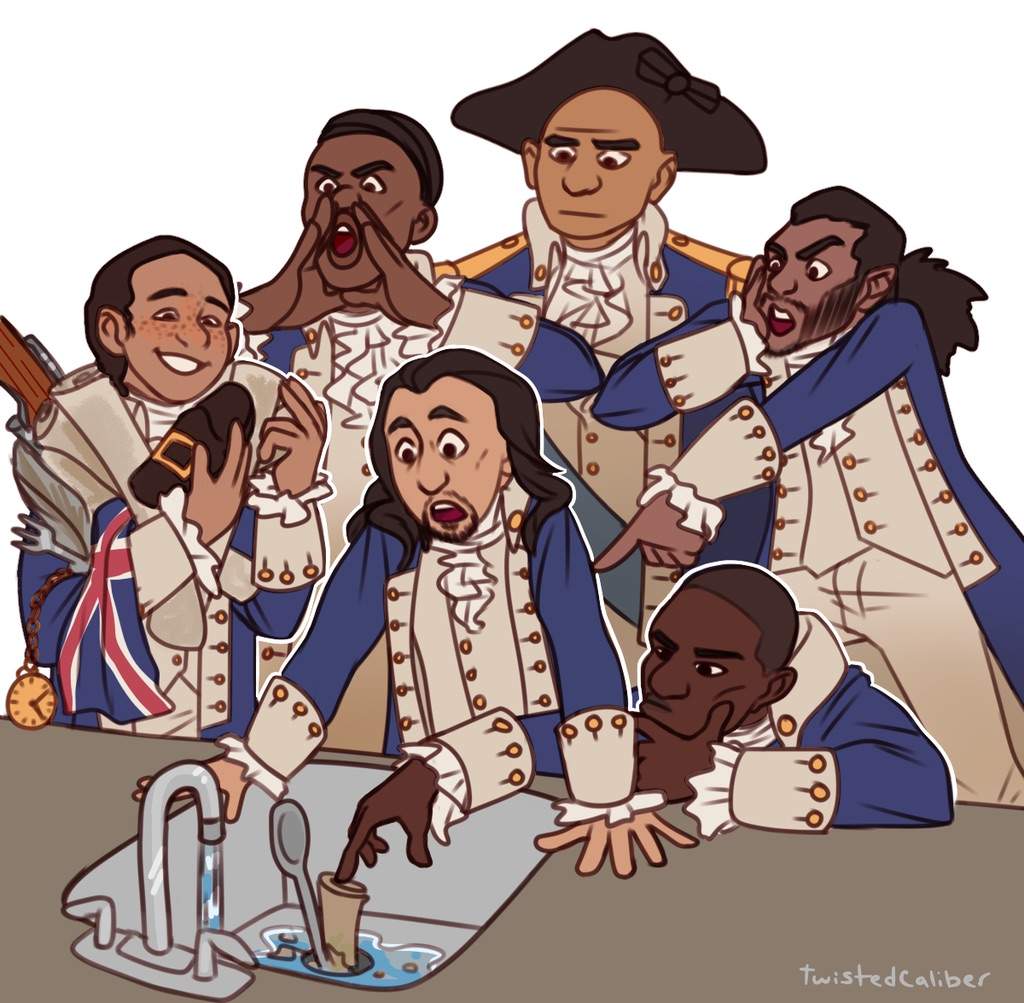 Funny fan art | Hamilton Amino