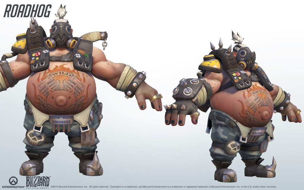 overwatch roadhog plush