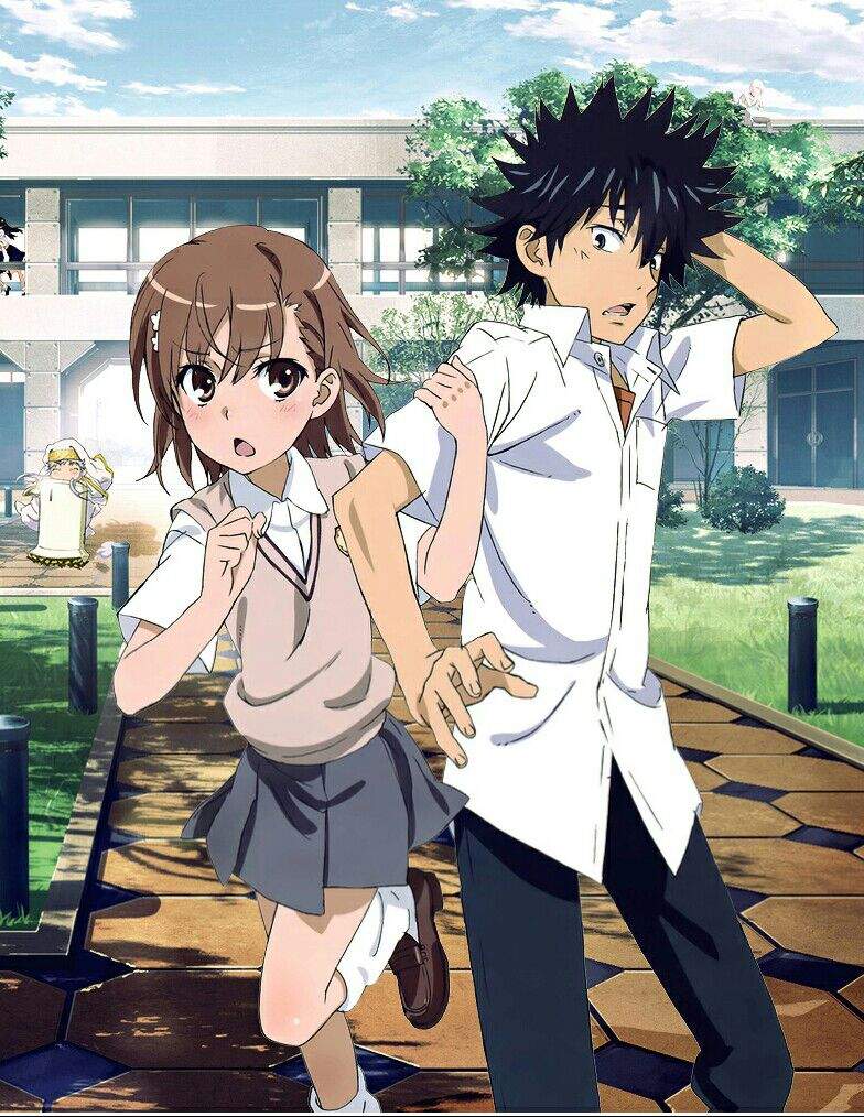 Touma y Misaki | •Anime• Amino