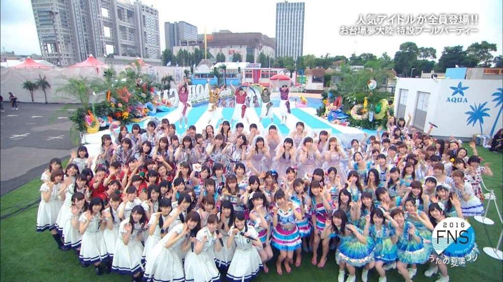 Fns Summer 16 Idol Poolside Party Medley Jpop Amino