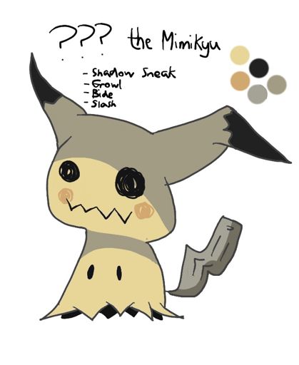 Mimikyu character | Pokémon Amino