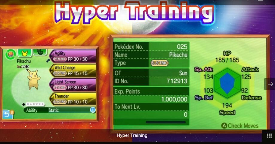 Resultado de imagen para hyper training pokemon