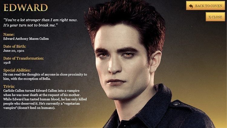 Edward Cullen | Wiki | The Twilight Saga Amino