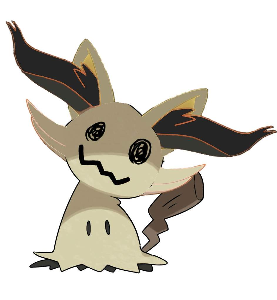 I said recently that mimikyu was my favourite new gen 7 pokemon... 