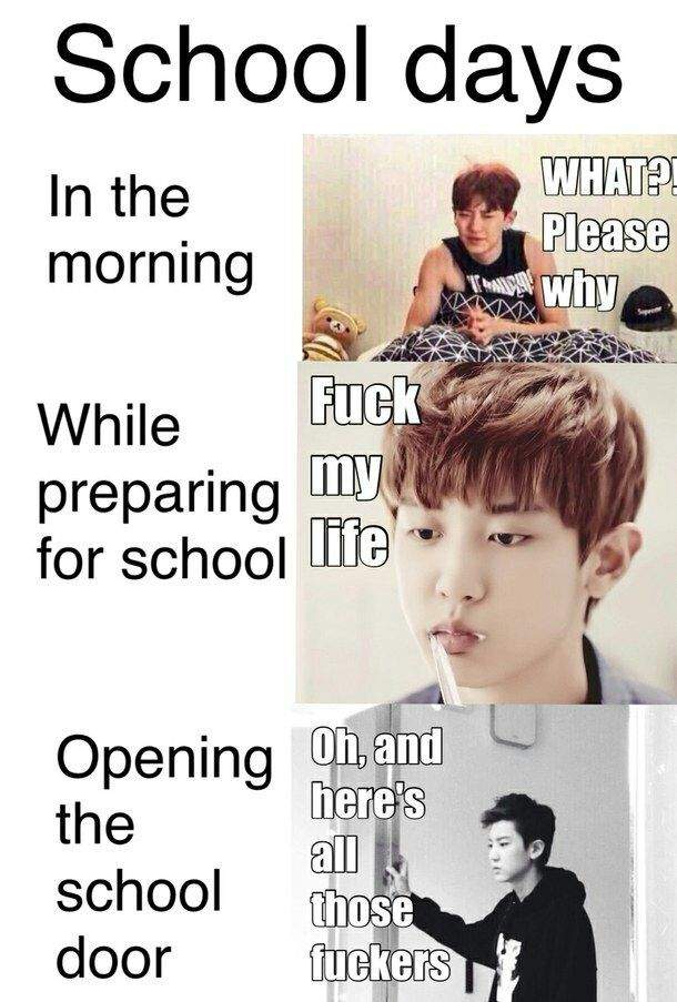 School Related Kpop Meme Part 1 K Pop Amino