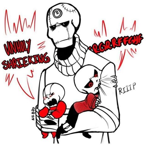 Underfell Sans Secretly Scared Of Horrortale Sans. | Undertale Amino