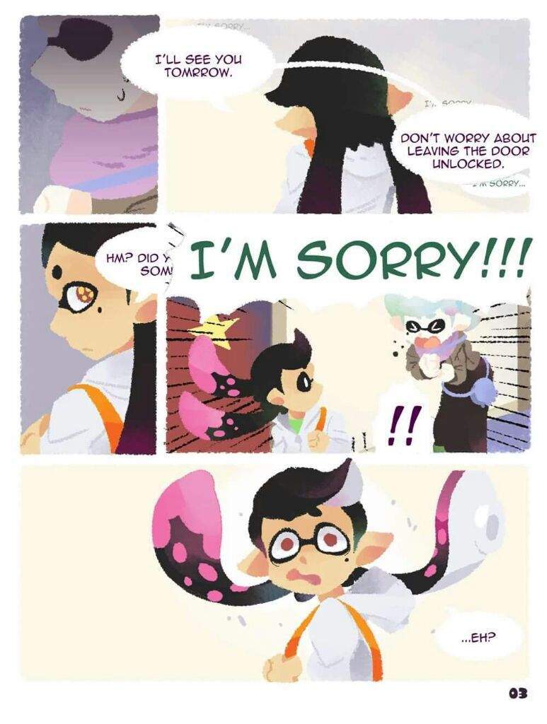 Sad but sweet Callie and Marie comic | Splatoon Amino