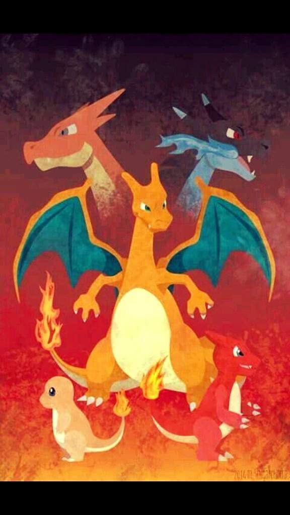 Charmander Y Sus Evoluciones Pok Mon Amino