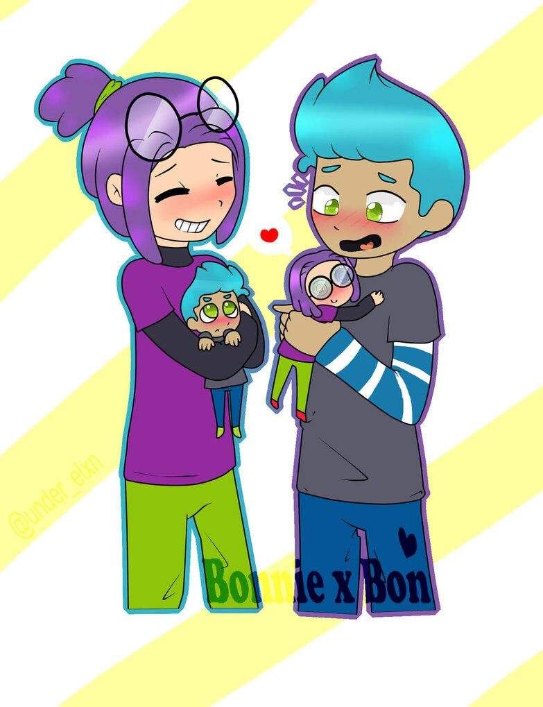 Bonnie x Bon Bon fnafhs | •Anime• Amino