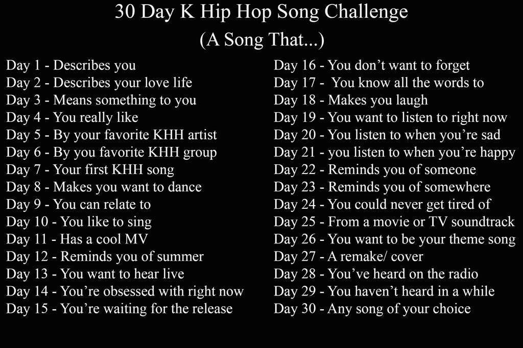 Музыка под челлендж. 30 Day Song Challenge. ЧЕЛЛЕНДЖ песни. ЧЕЛЛЕНДЖ песни 30 дней. System of a down 30 Day Song Challenge.