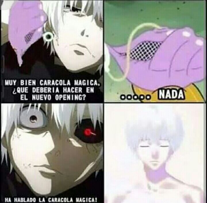 Ha Hablado La Caracola Magica Tokyo Ghoul