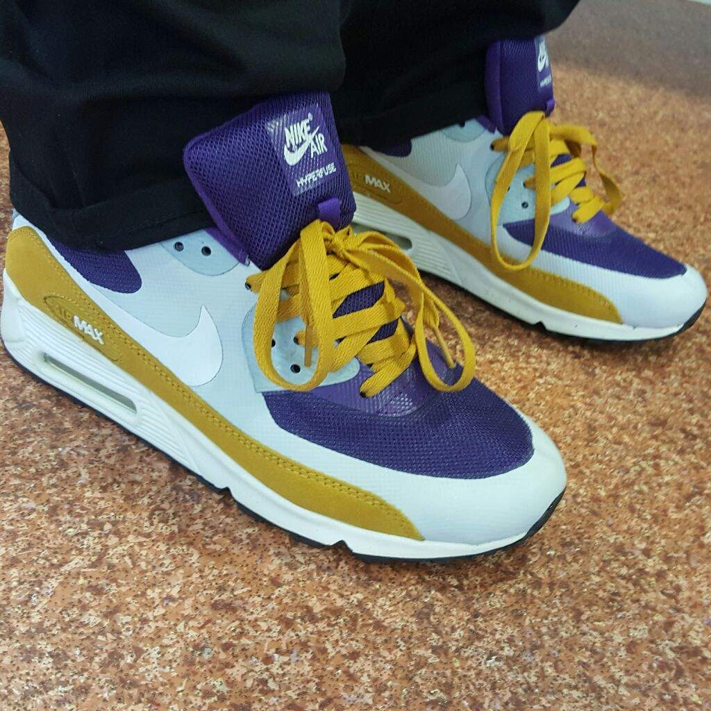 ☆On Foot☆ Air Max 90 Hyperfuse \
