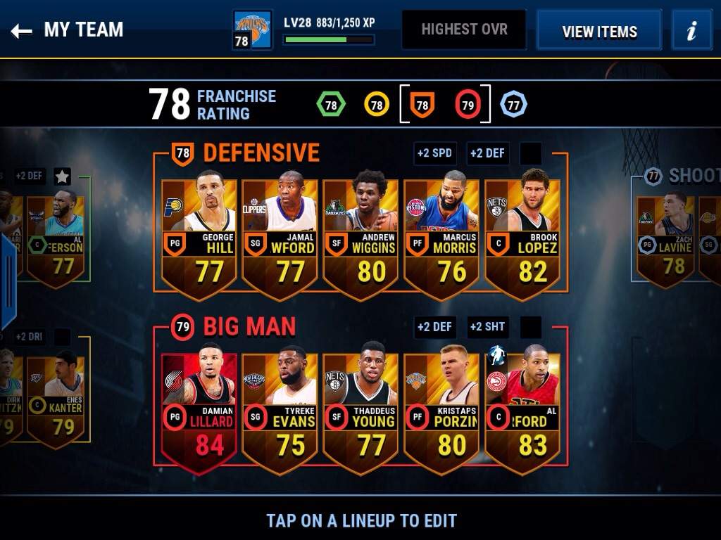 Nba Live Mobile Roster Update Hoops Amino