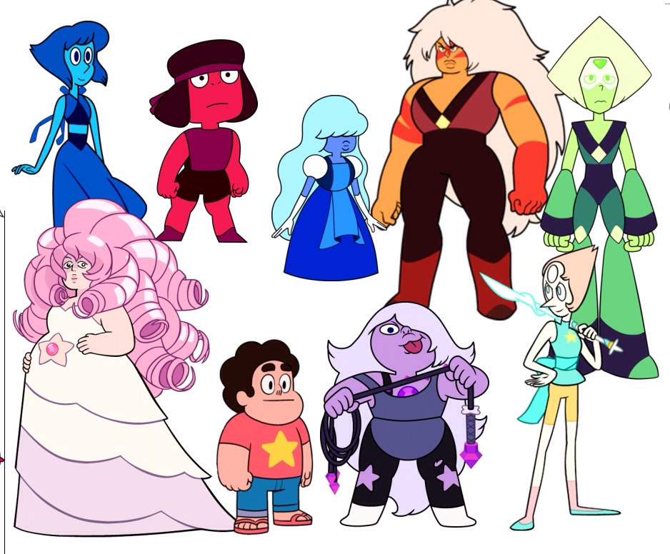all gems from steven universe