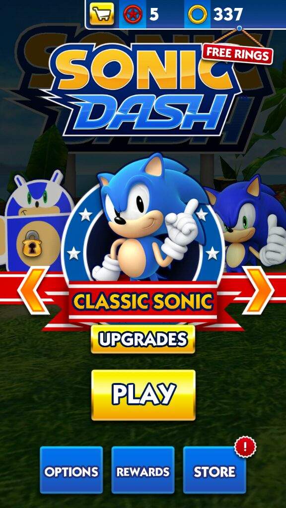 Classic Sonic in Sonic Dash | Sonic the Hedgehog! Amino