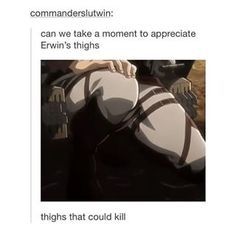 Thighs that could kill | Anime Amino