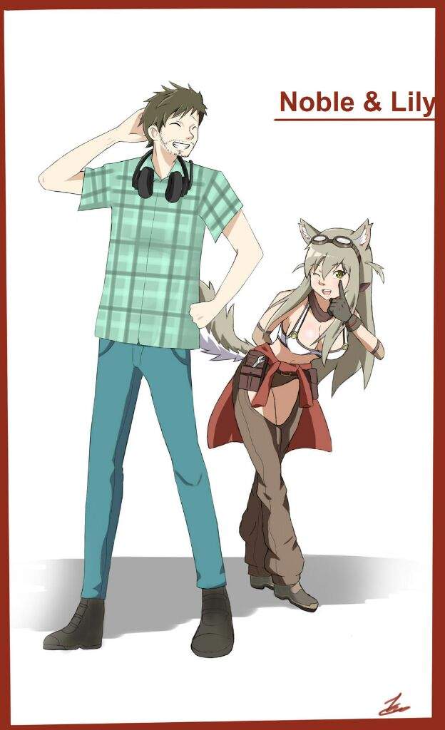 Noble and Lily of Lost Pause.