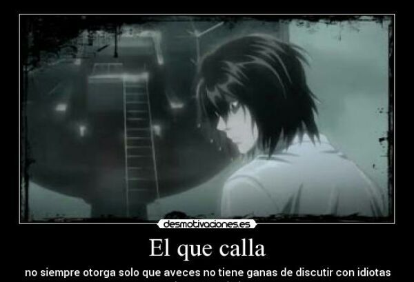 Las mejores frases de L | ·Death Note· Amino