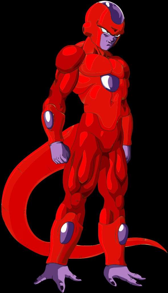 red eyes golden frieza