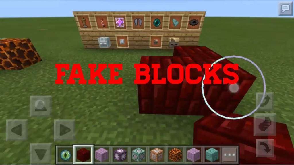 Fake blocks Minecraft Amino