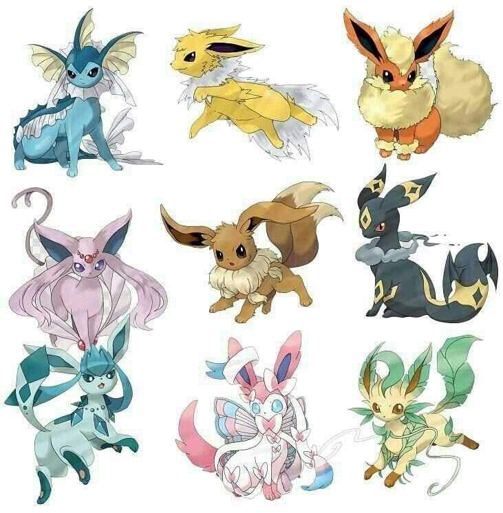 How many evolutions does Eevee have? 