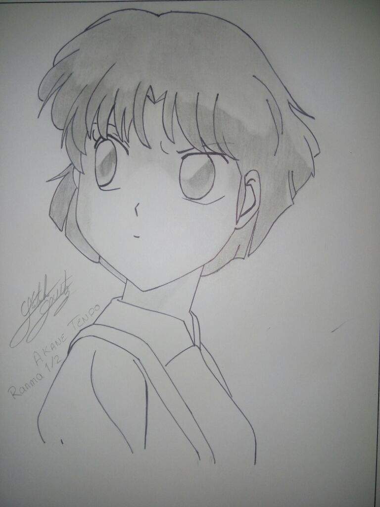 Dibujo de Akane tendo-Ranma 1/2 | •Anime• Amino