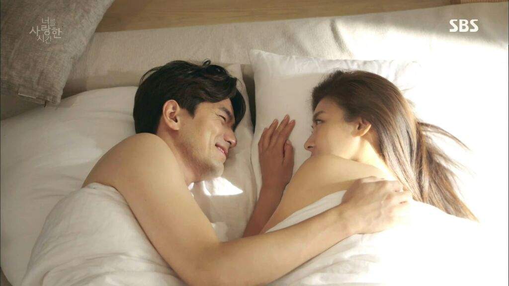 Korean bed scene