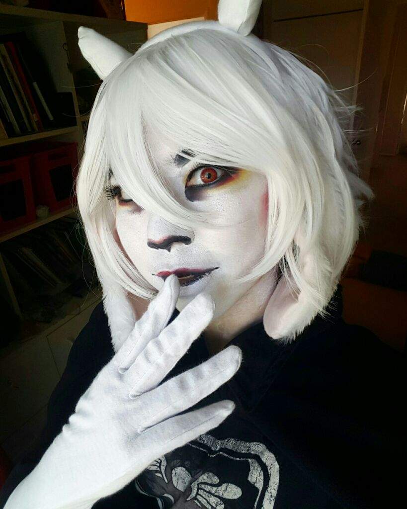 Underfell Toriel Makeup Test | Cosplay Amino