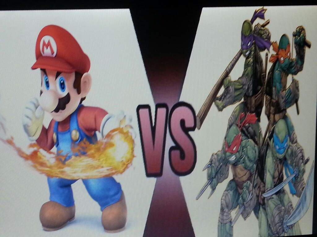 MARIO VS TMNT | Cartoon Fight Club Amino