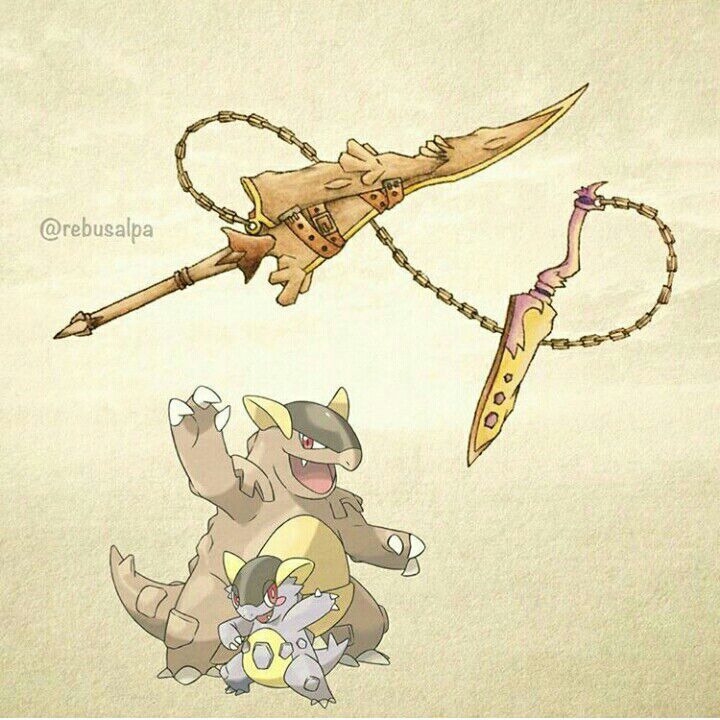 KANTO's MEGA POKEMON WEAPON ART | Pokémon Amino