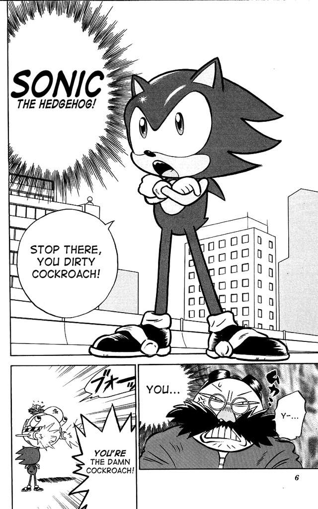 Dash And Spin Super Fast Sonic Sonic Dash & spin super fast sonic Manga chapter 1 | Sonic the Hedgehog