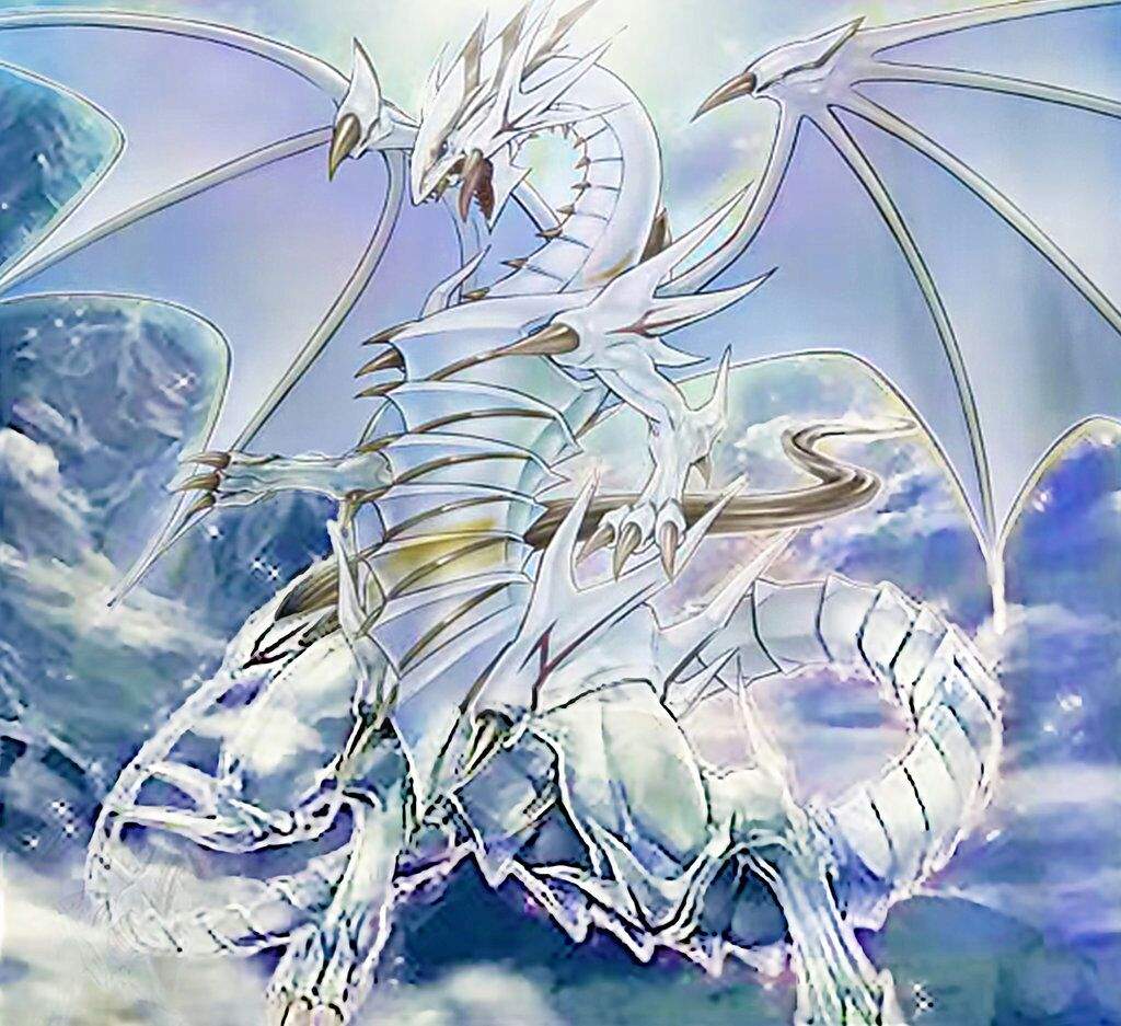 Синеглазый белый дракон Югио