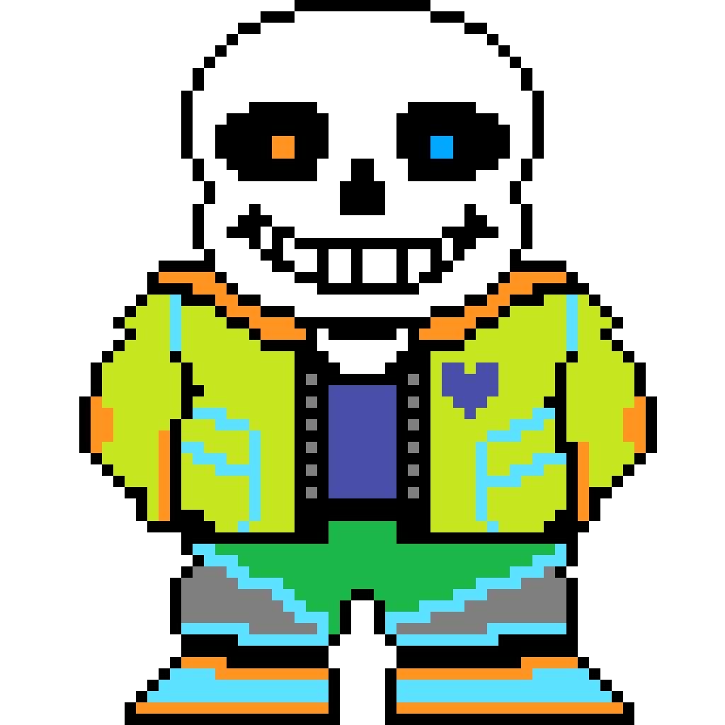 Integrity!Sans Overworld/Battle Sprite | Undertale Amino