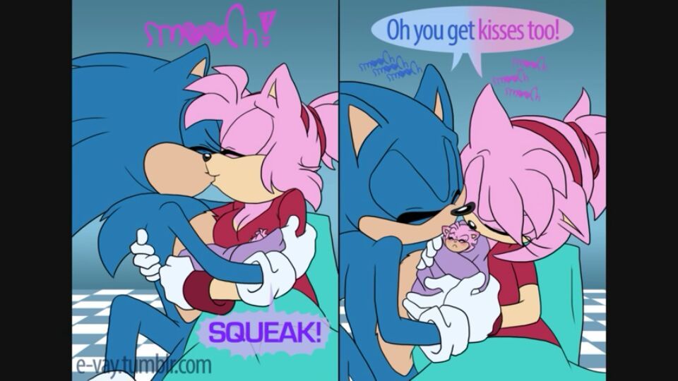 E-VAY SONIC COMIC #1 part1 of 2 | Sonic the Hedgehog! Amino