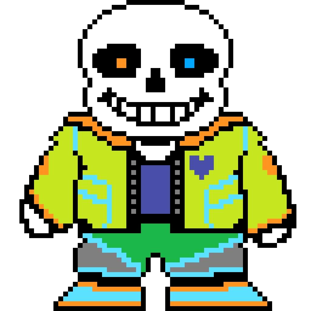 Integrity!Sans Overworld/Battle Sprite | Undertale Amino