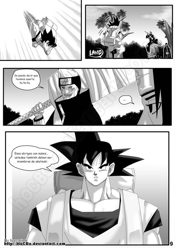 Goku en el mundo de naruto ,comics [parte 3] | •Anime• Amino