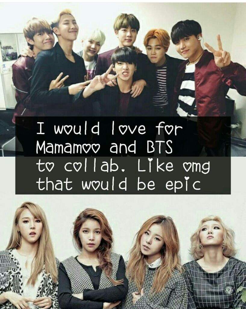 Bts X Mamamoo 