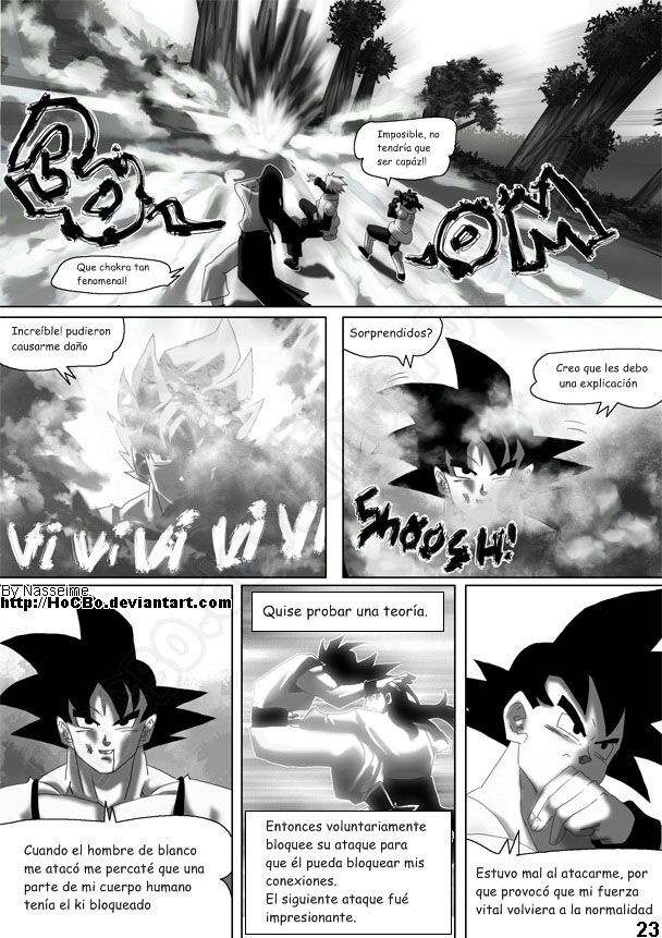Goku en el mundo de naruto ,comics [parte 2] | •Anime• Amino